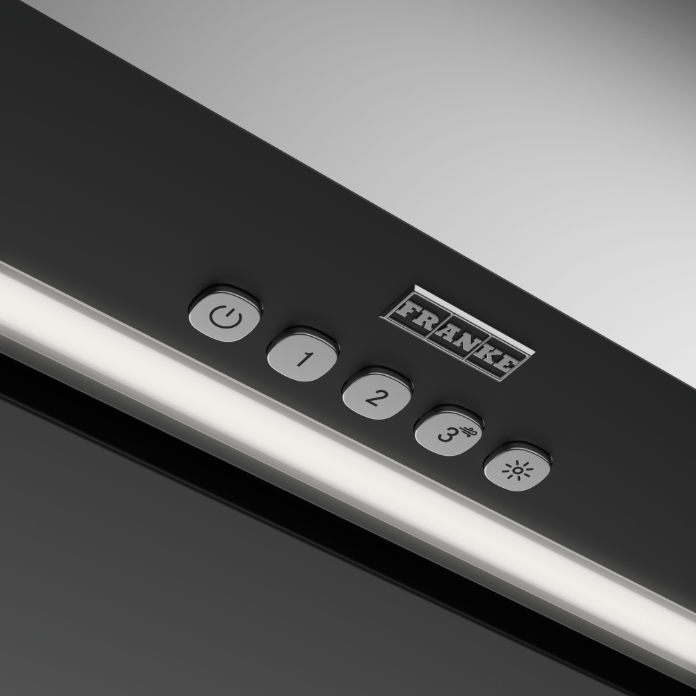 картинка Кухонная вытяжка полновстраиваемая Franke Box FBFE BK MATT A70 