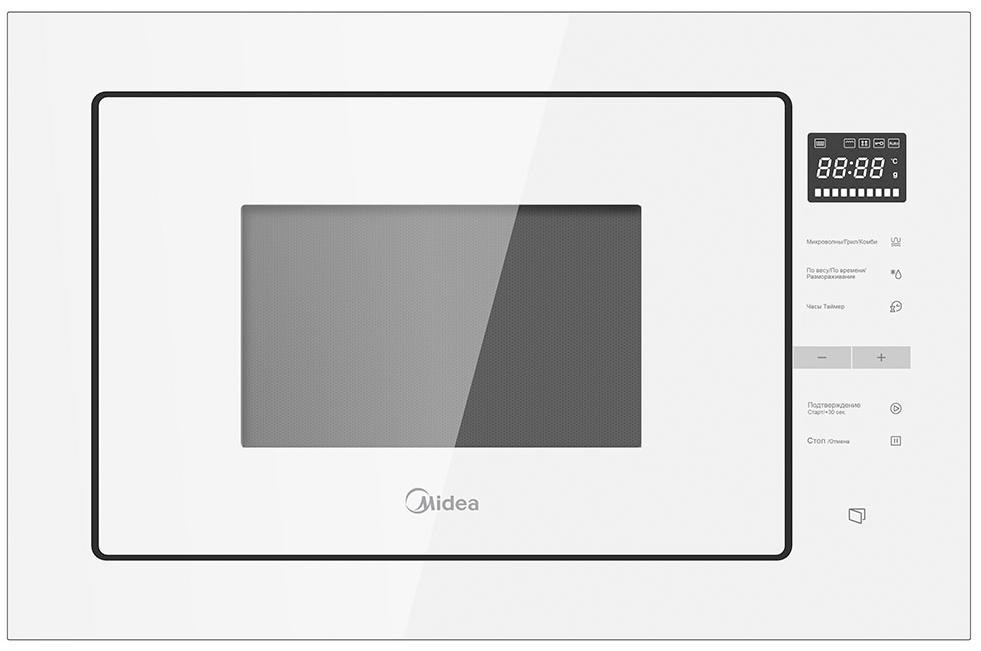 картинка Микроволновая печь встраиваемая Midea MI10250GW белая 