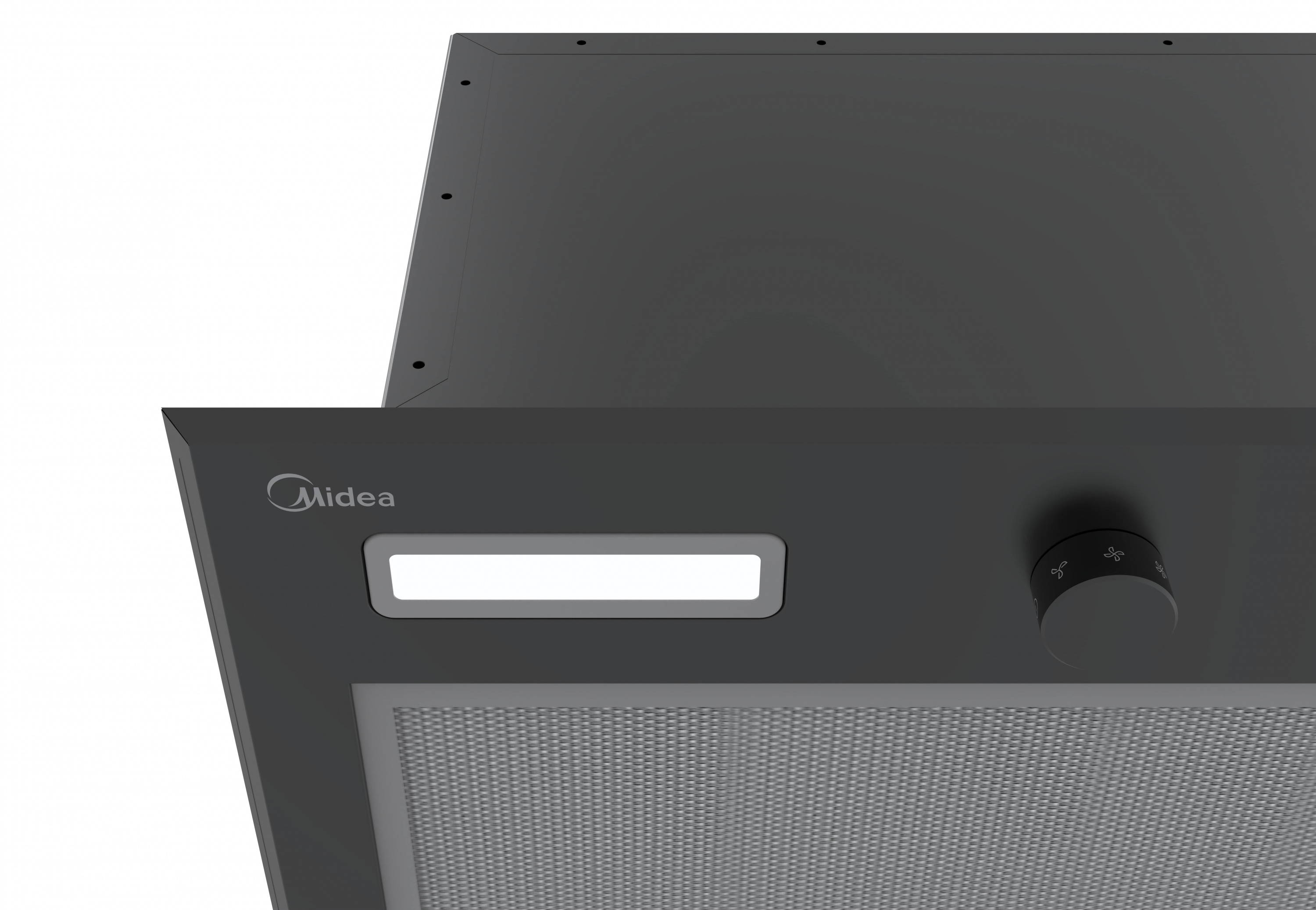 картинка Кухонная вытяжка полновстраиваемая Midea MH60I770B черная 