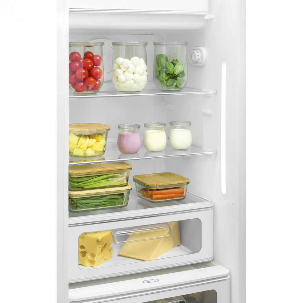 картинка Отдельностоящий холодильник Smeg FAB28RRD6 красный 