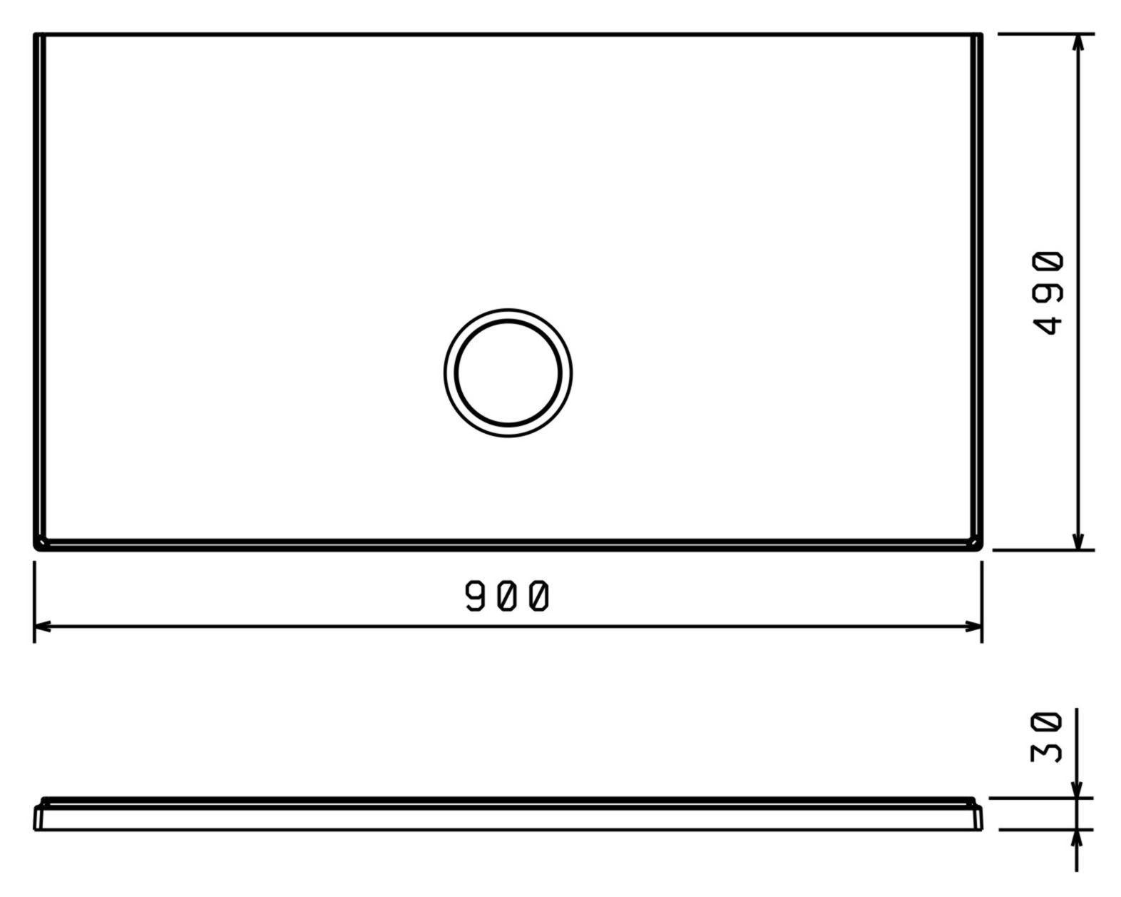 картинка Столешница Florentina Салация 900 