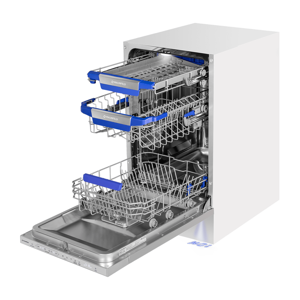 картинка Посудомоечная машина Maunfeld MLP45330T Smart Beam Inverter Wi-Fi 