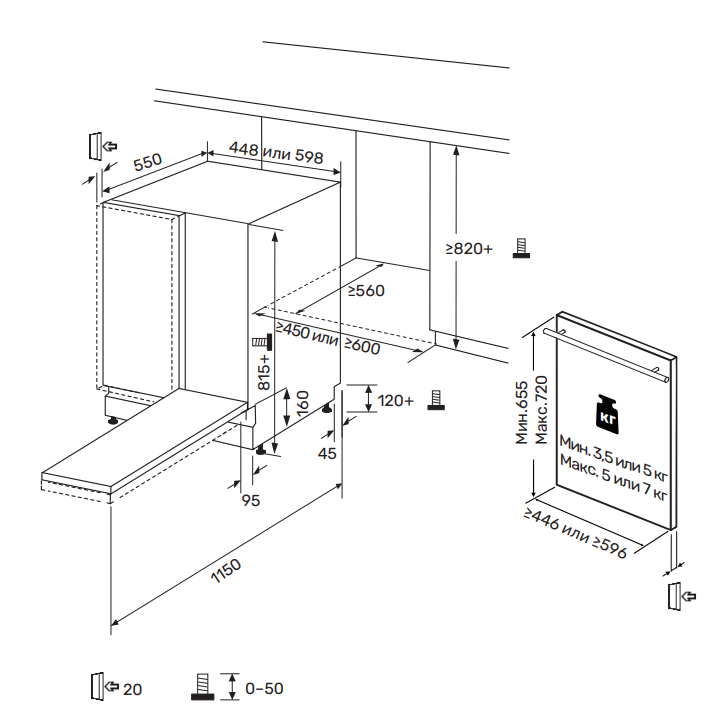 картинка Посудомоечная машина Kuppersberg GIM 4592 