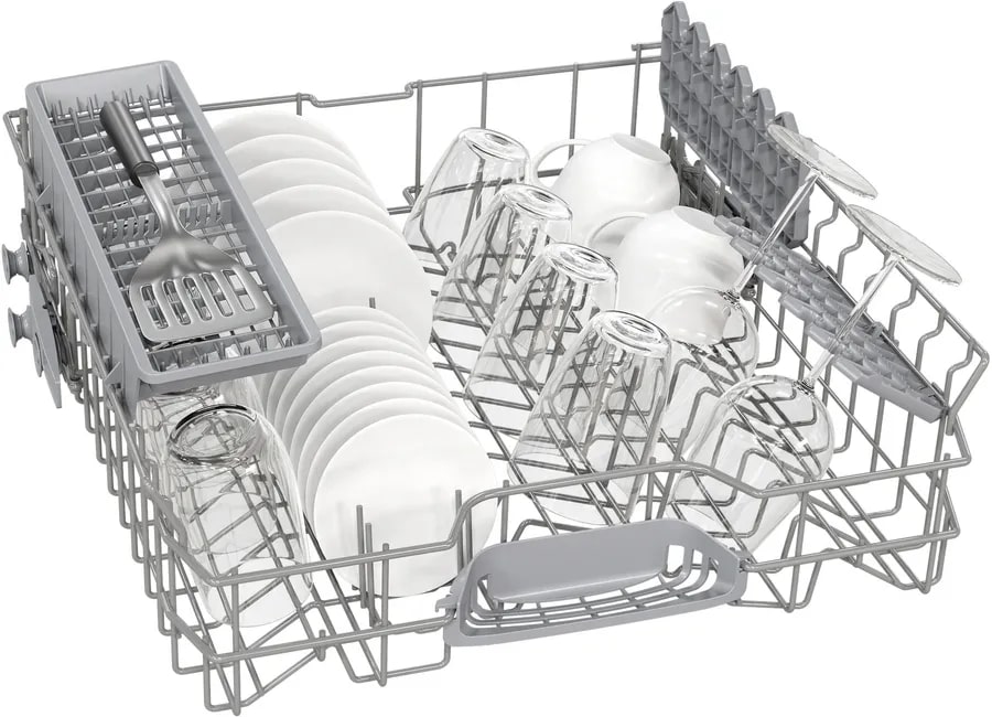 картинка Посудомоечная машина Встр. Bosch SMV26DX00T нержавеющая сталь 