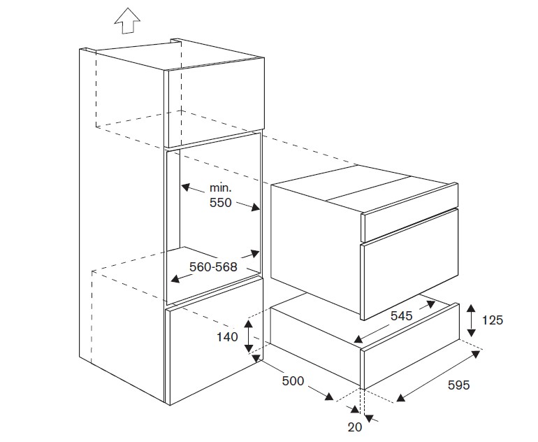 картинка Подогреватель посуды Bertazzoni WD60Z цинк 