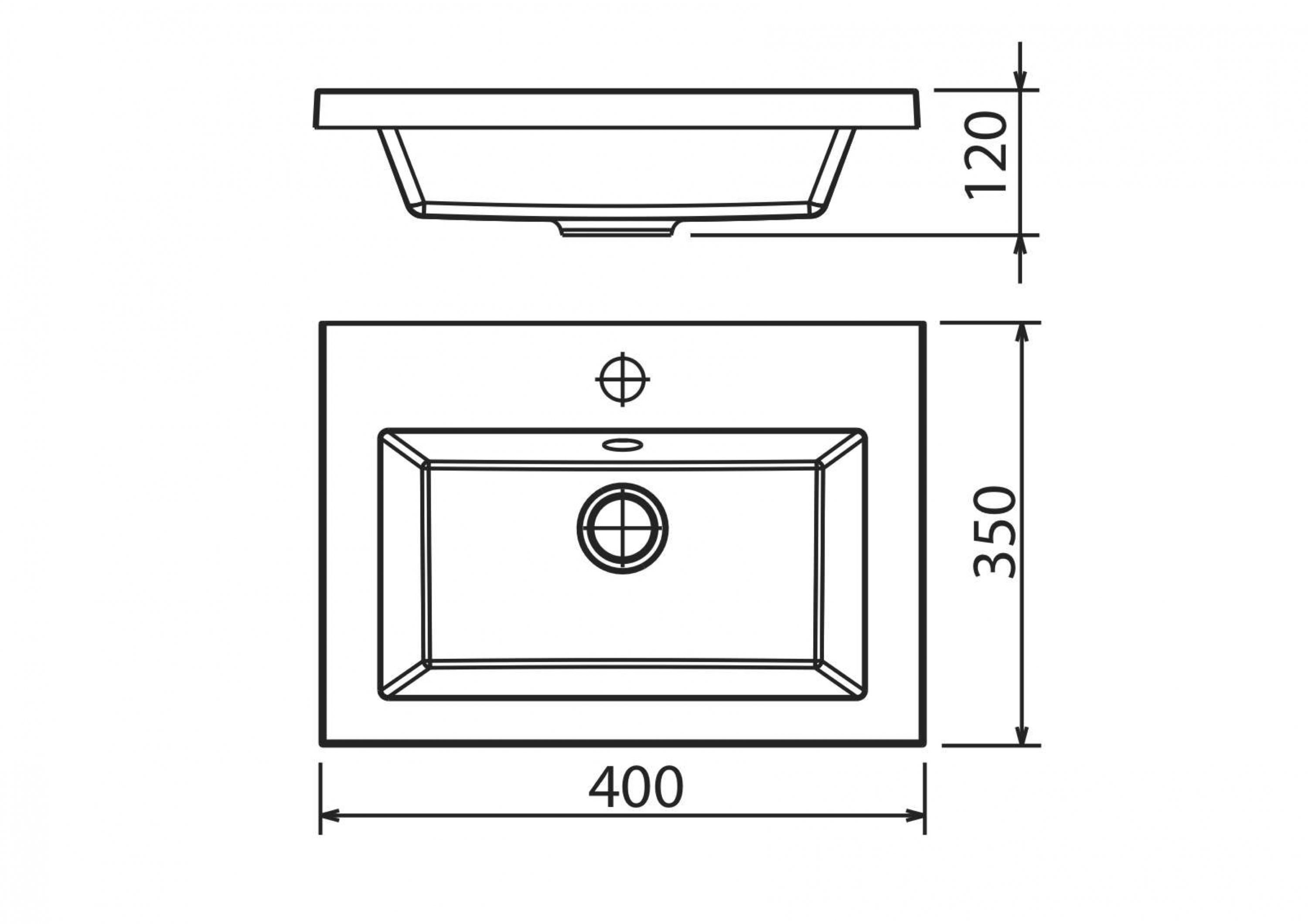 картинка Раковина Florentina Анита 400 