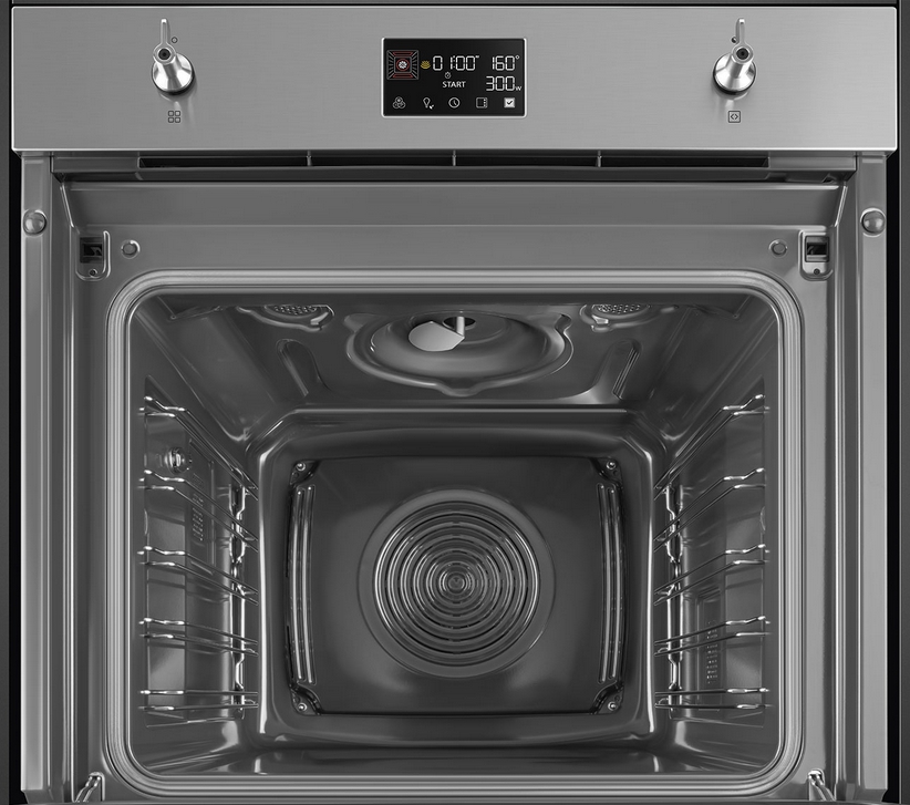 картинка Электрический духовой шкаф с СВЧ Smeg SO6302M2X 