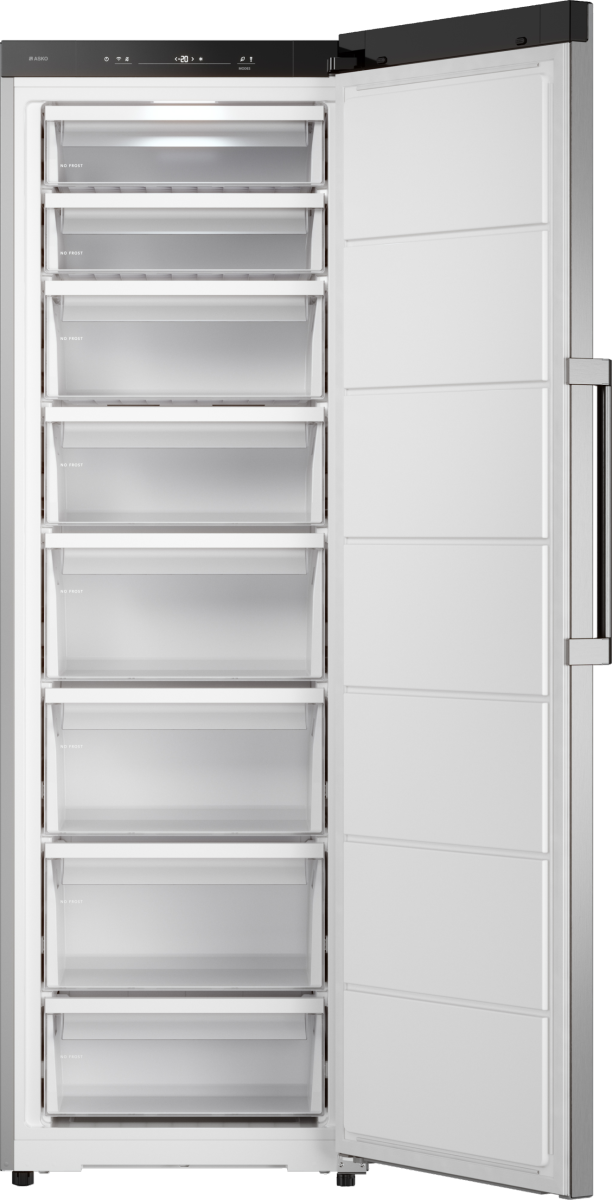 картинка Полувстраиваемая морозильная камера Asko RFF286KNCS1 нержавеющая сталь 