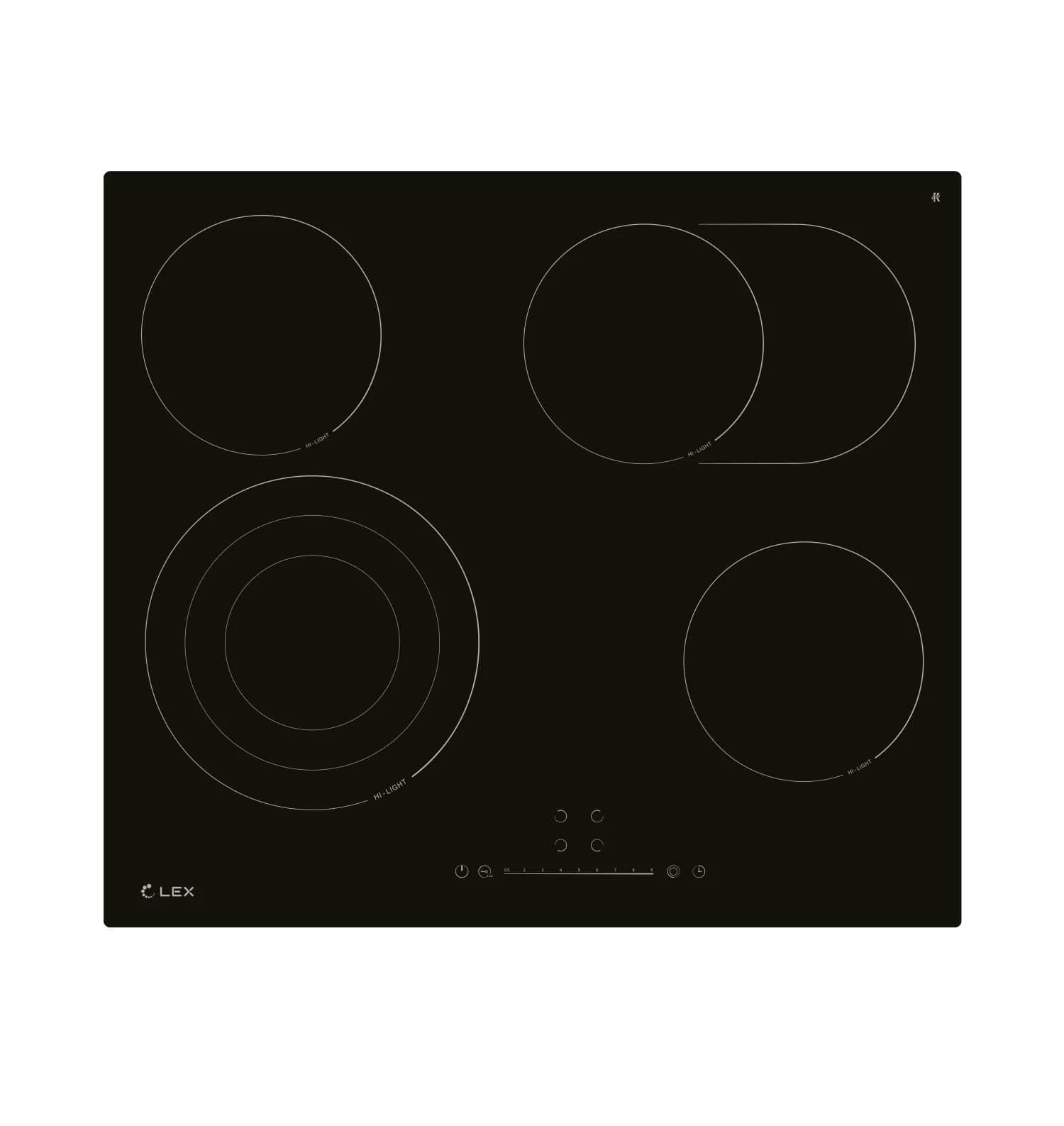 картинка Варочная панель Lex EVH 642D BL 