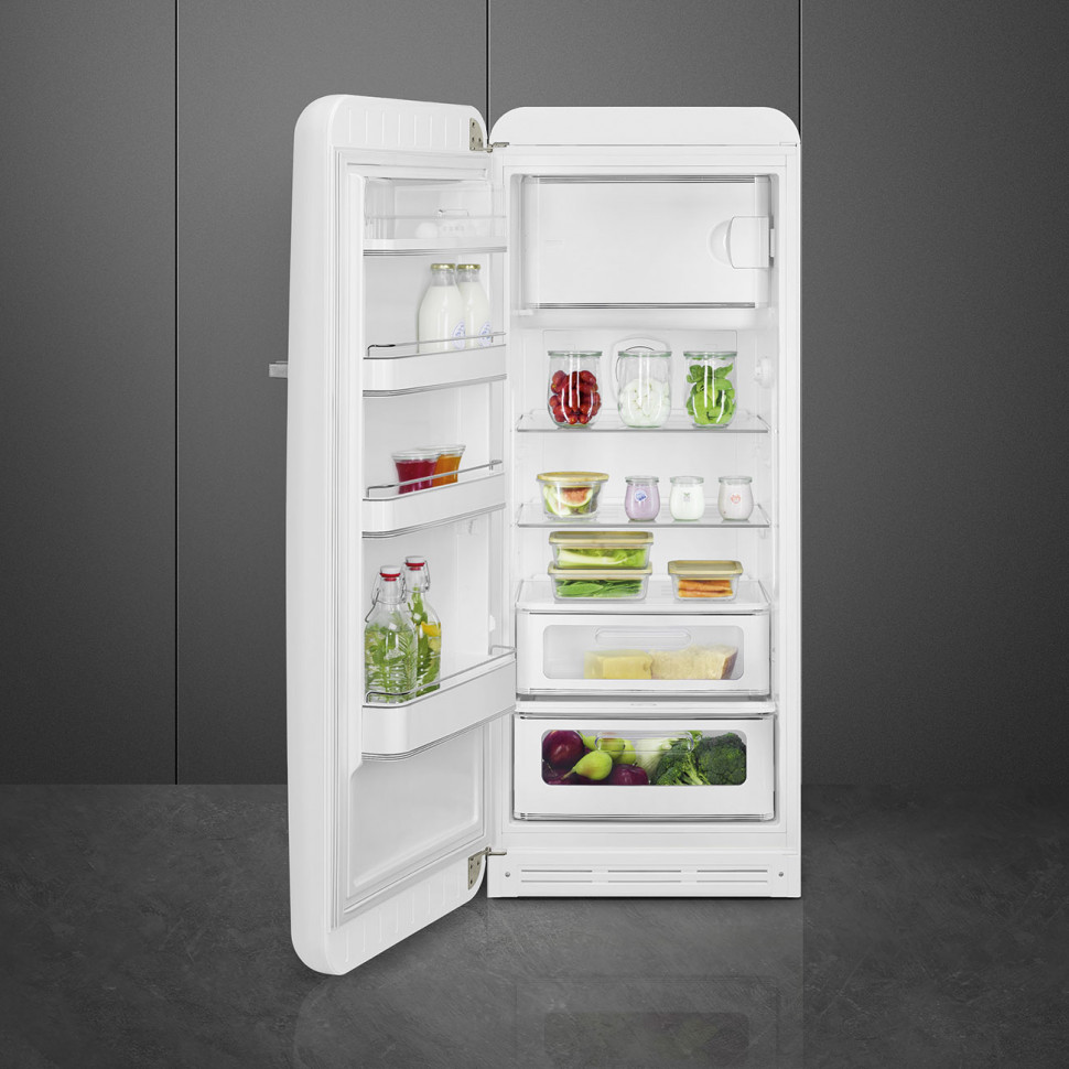 картинка Отдельностоящий холодильник Smeg FAB28LWH6 белый 
