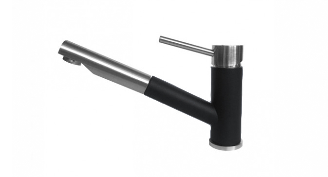 картинка Смеситель Gerdamix ANHEL черный (DG) 