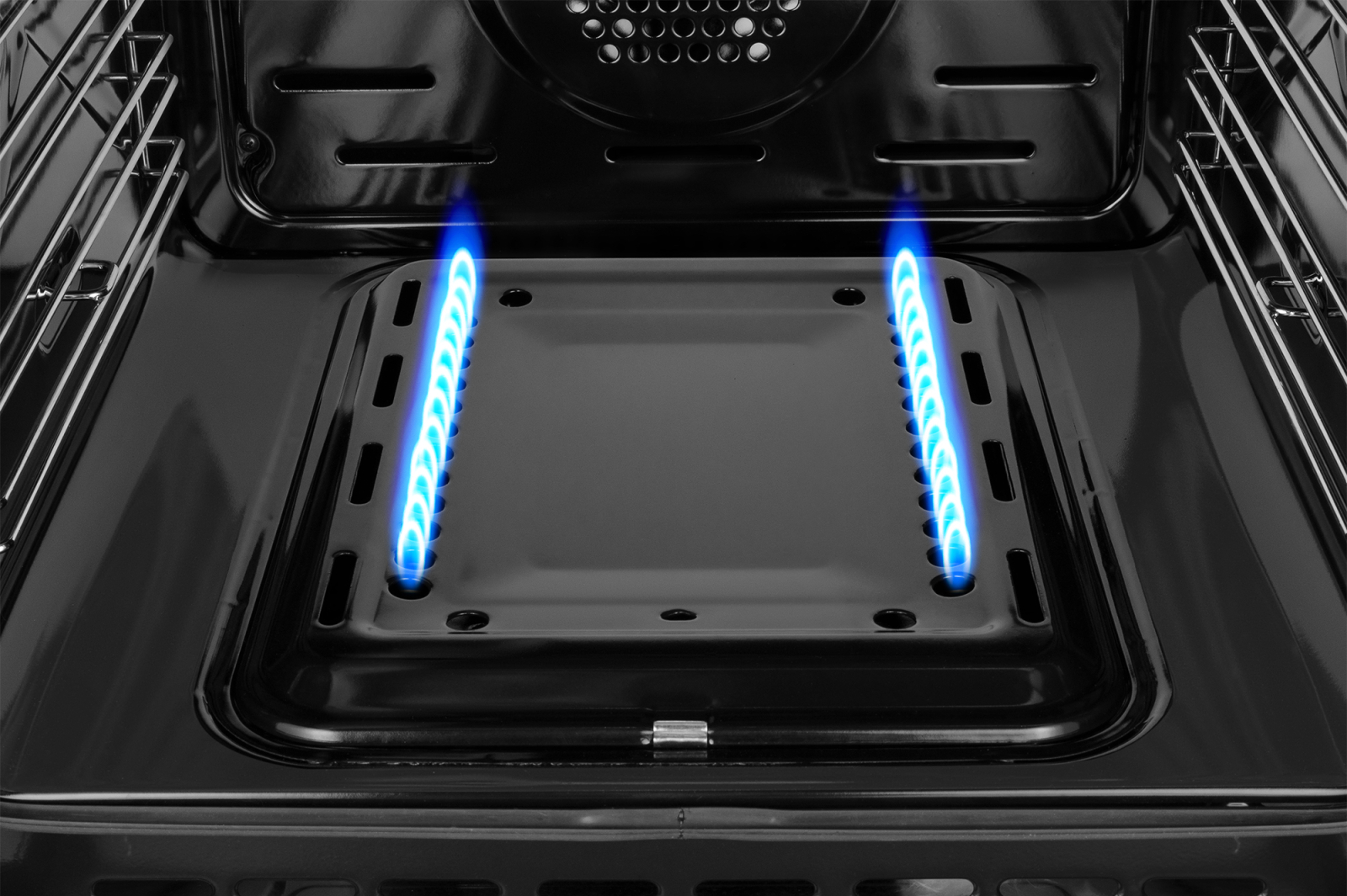 картинка Газовый духовой шкаф Weissgauff WGO 702 WHITE GLASS 