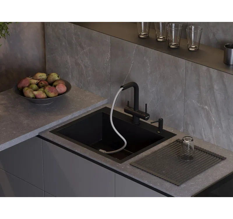 картинка Дозатор для мыла Omoikiri OM-02 под металл 