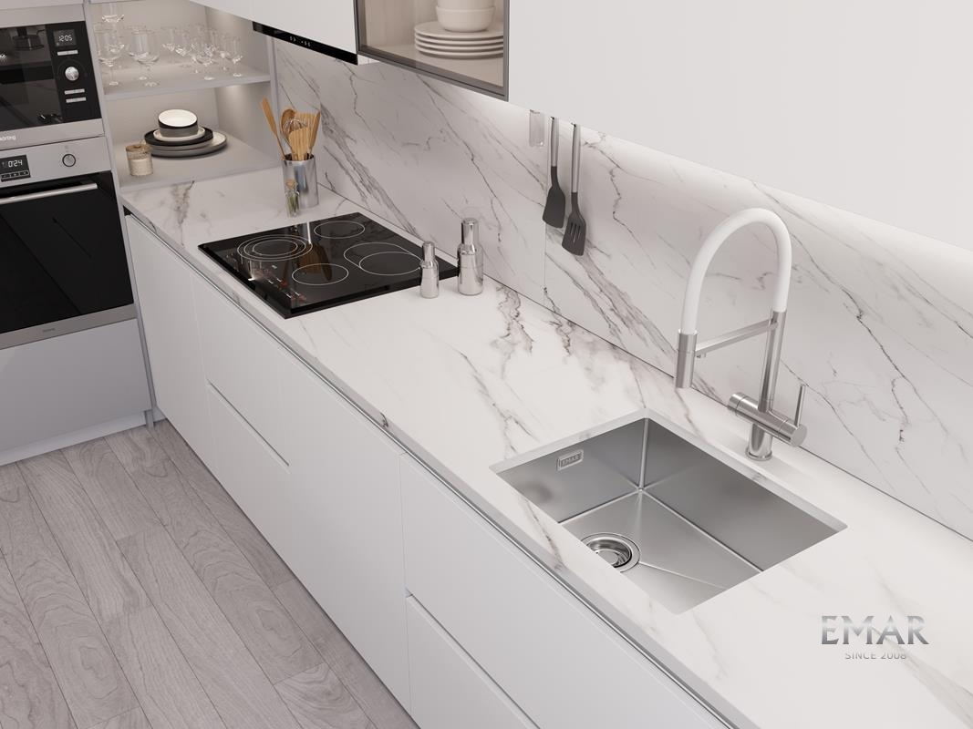 картинка Кухонная мойка Emar EMB-540(UN) PVD Nano Satin 