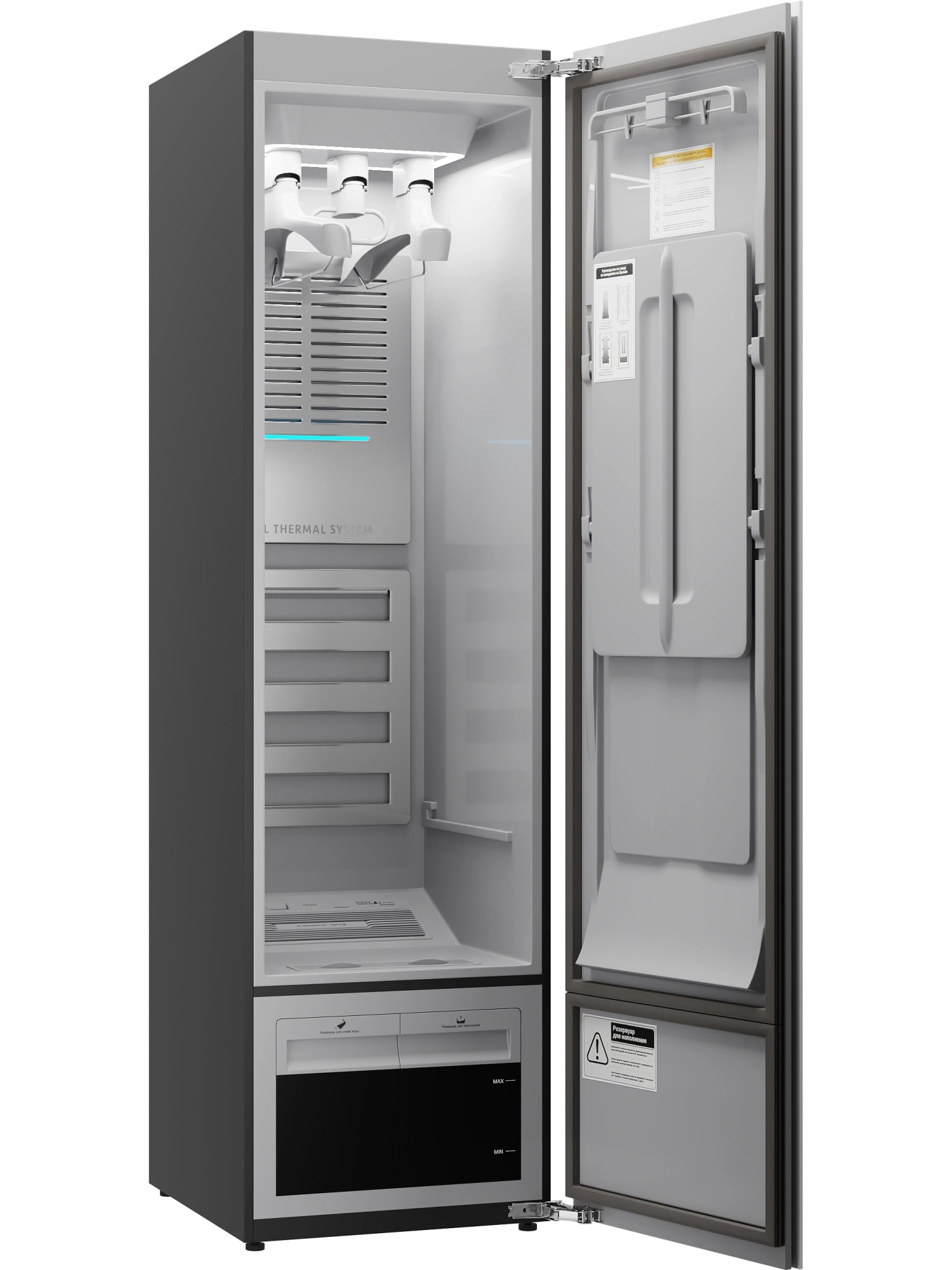 картинка Паровой шкаф Hiberg SD 5GW белый 