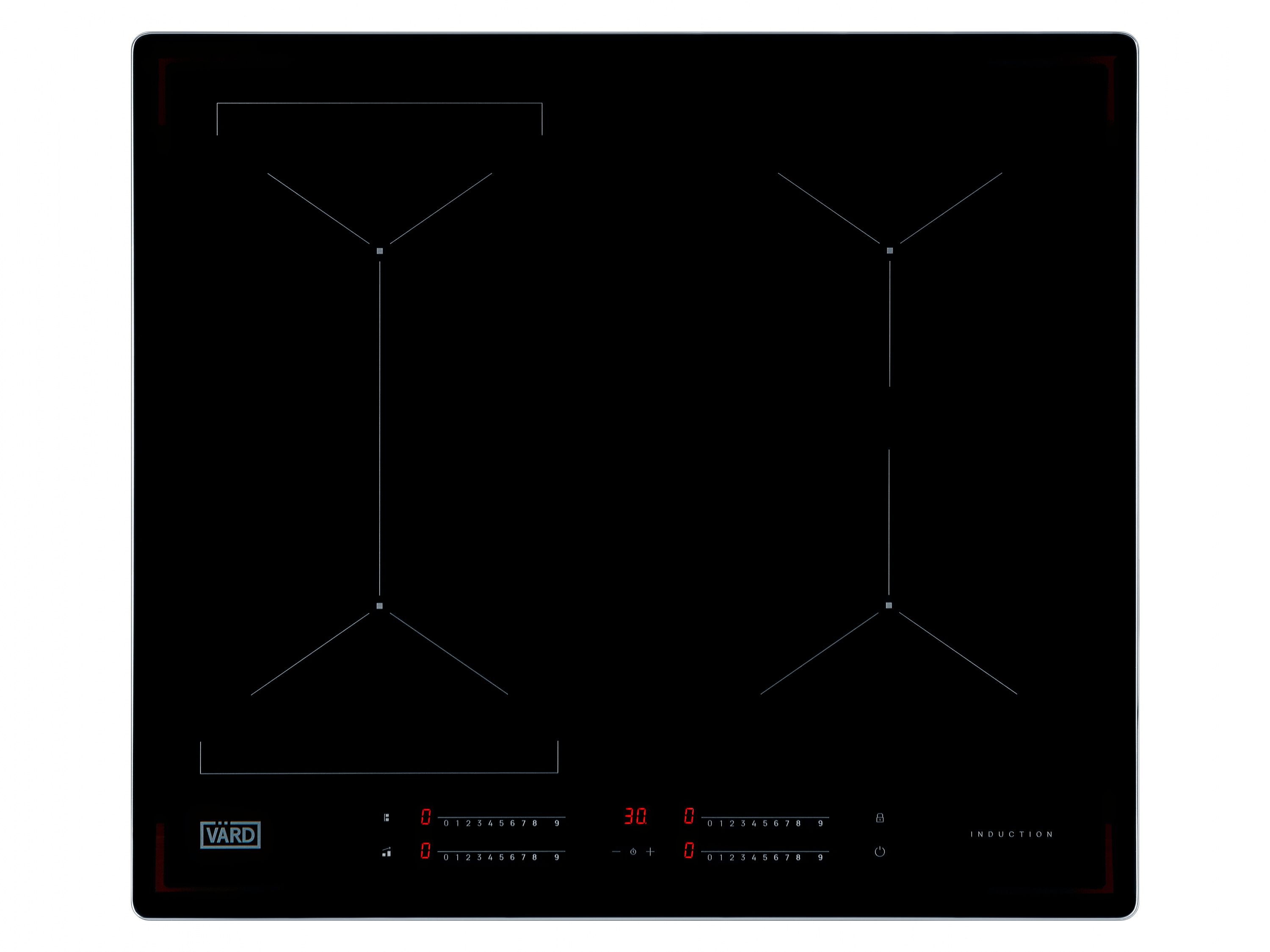 картинка Индукционная варочная панель Vard VHI6461X 