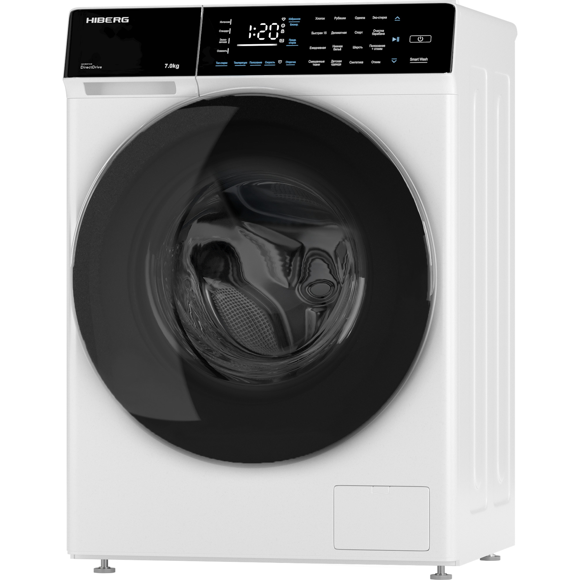 картинка Стиральная машина Hiberg I-DDQ9 - 712 W 