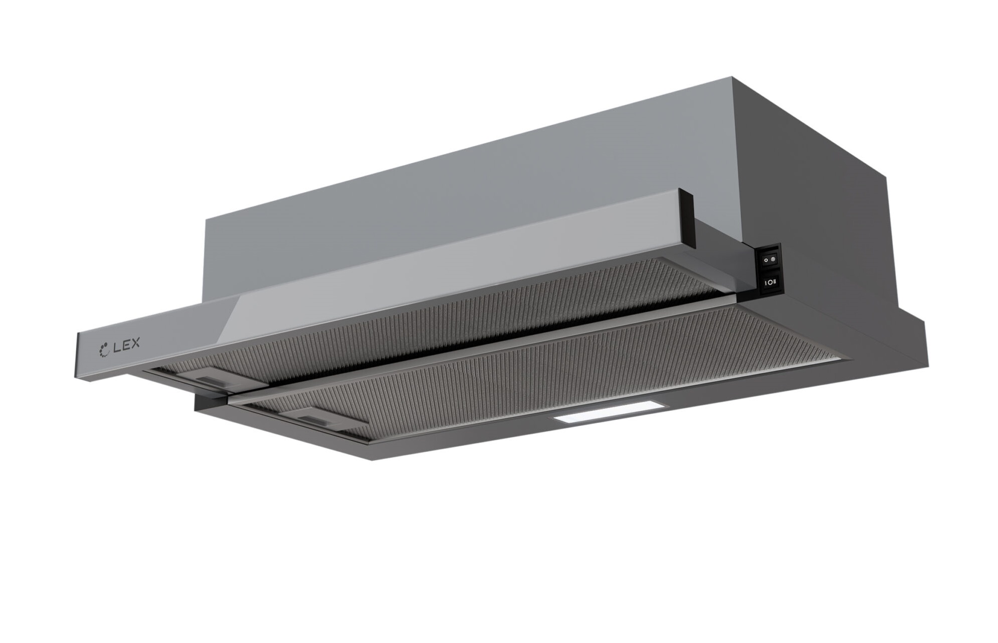 картинка Кухонная вытяжка Lex HIDE G 600 GREY 