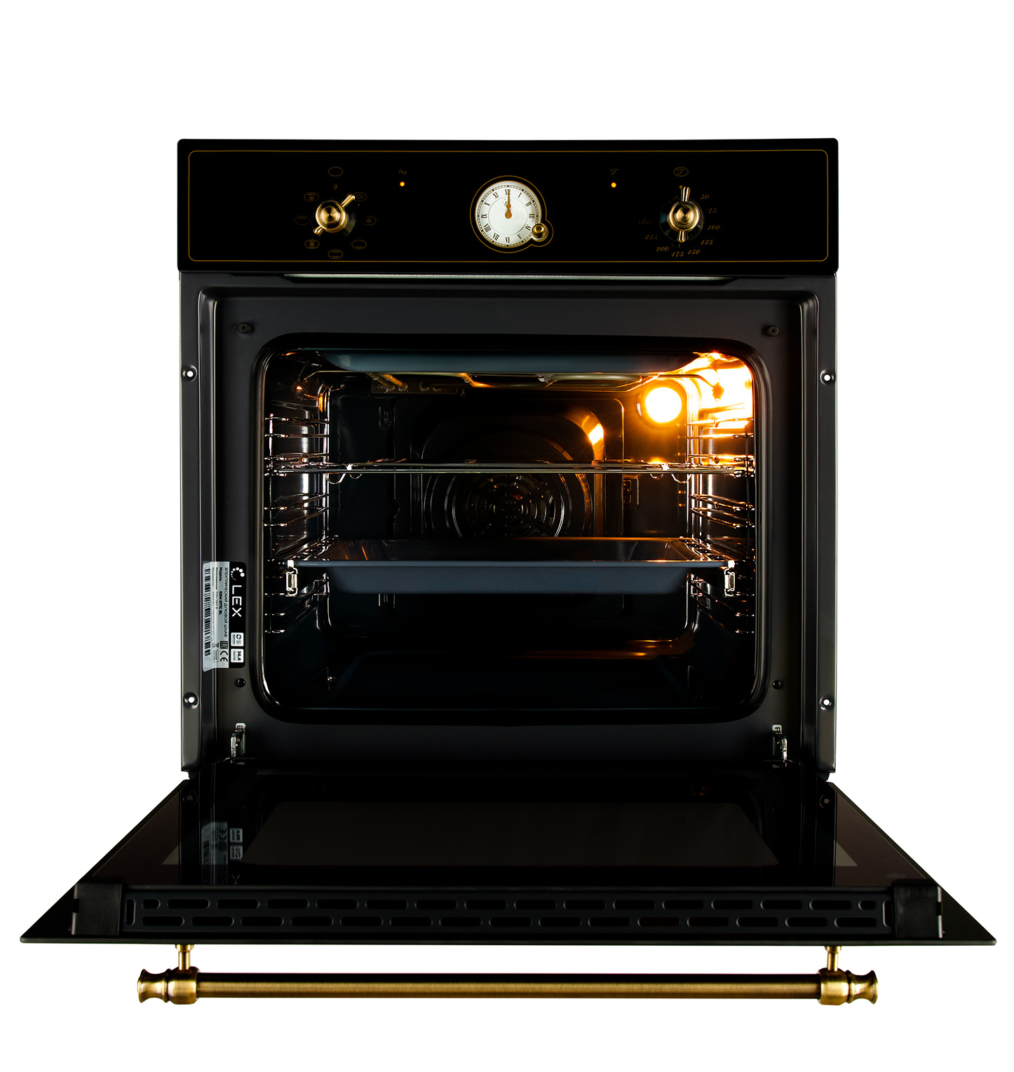 картинка Электрический духовой шкаф Lex EDM 077C BL 