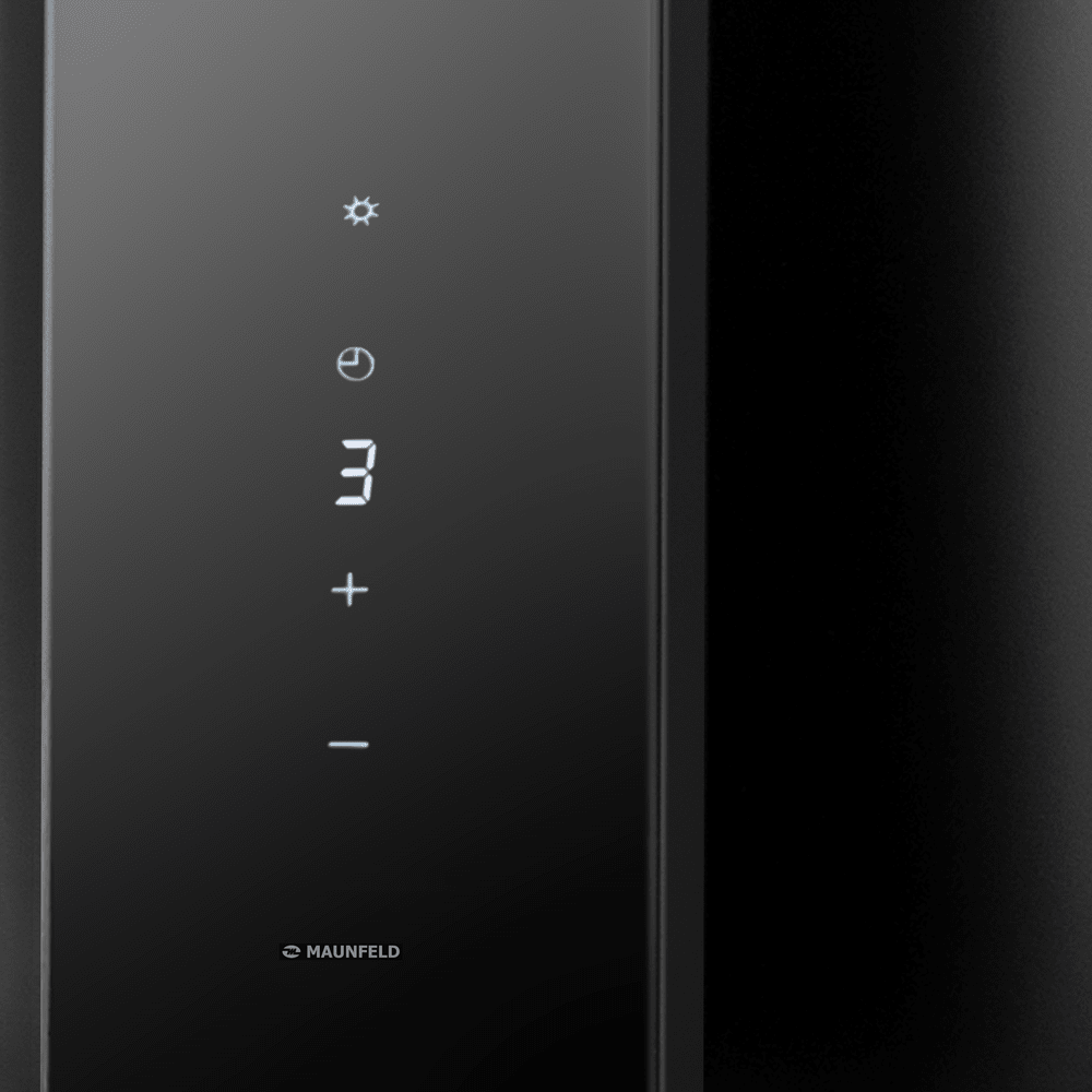 картинка Кухонная вытяжка Maunfeld ALBA 39 Wall черная  