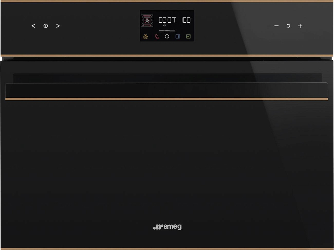 картинка Электрический духовой шкаф с СВЧ Smeg SO4602M1NR 