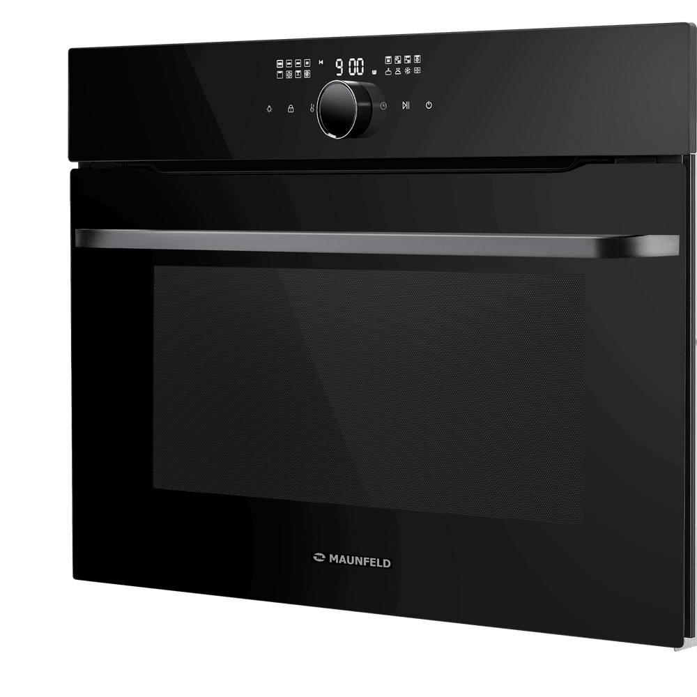 картинка Электрический духовой шкаф с функцией СВЧ Maunfeld XCMO4418GB Glossy 