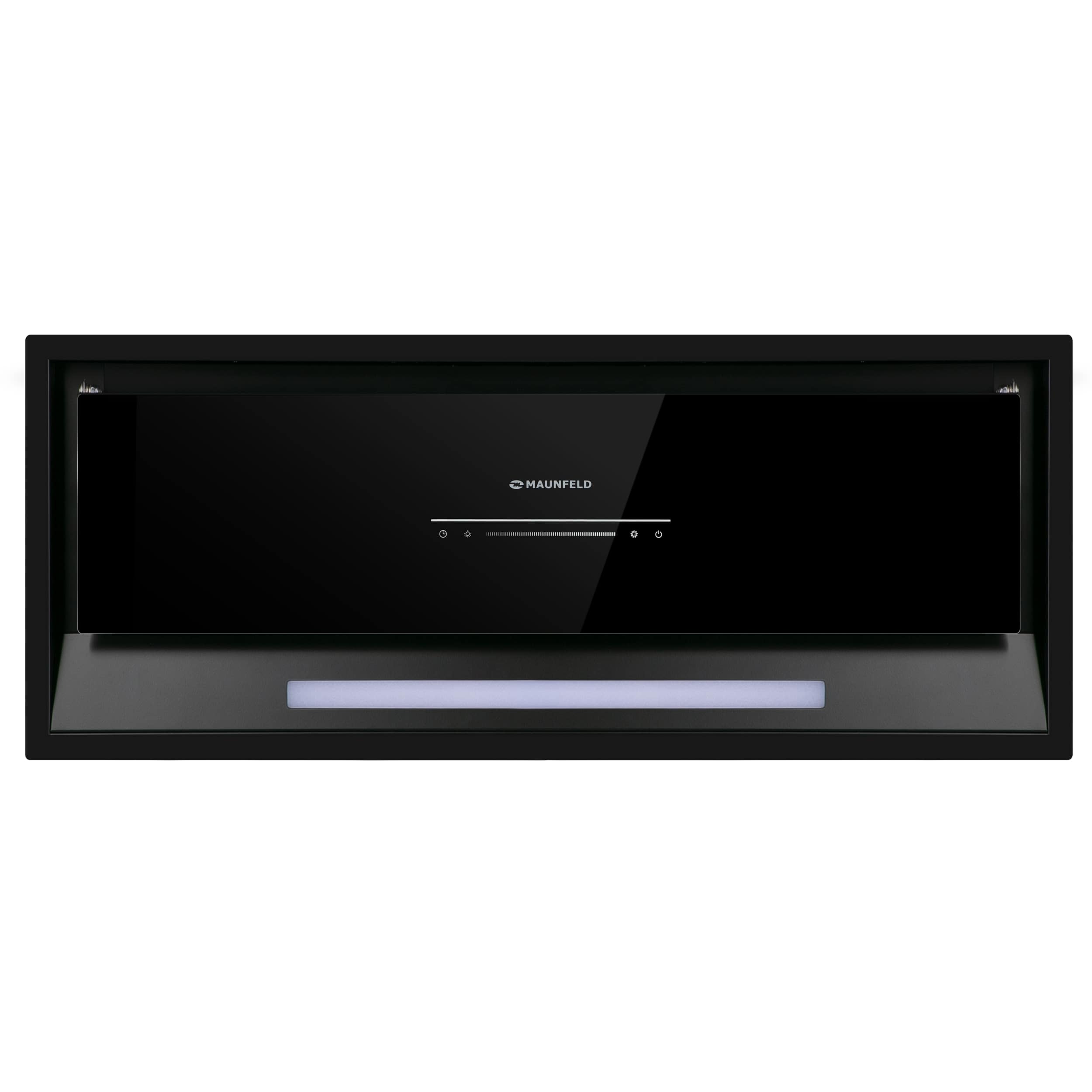 картинка Кухонная вытяжка Maunfeld NEBULA 60 GLASS ЧЁРНЫЙ 
