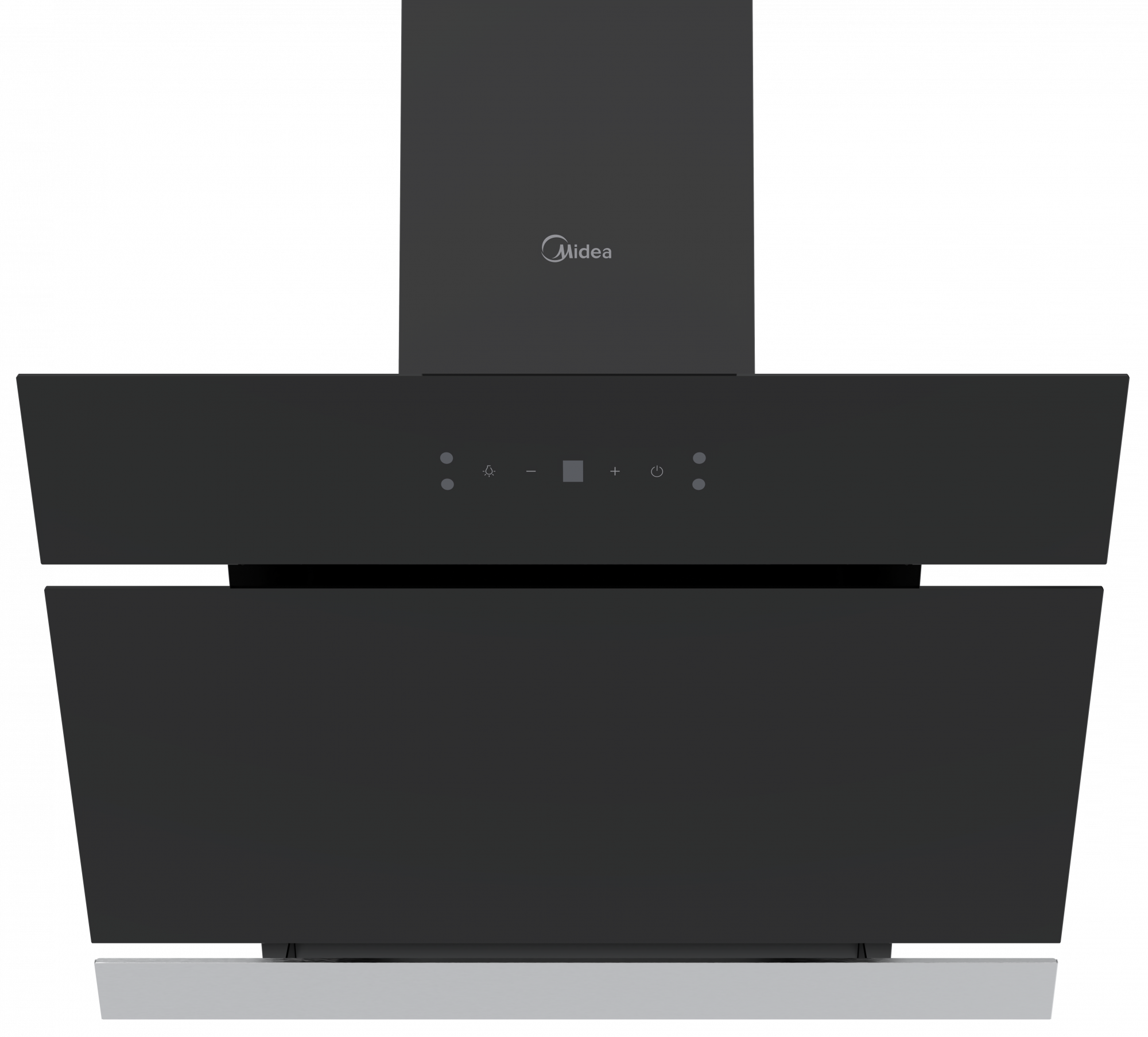 картинка Кухонная вытяжка наклонная Midea MH60AN364GB черная 