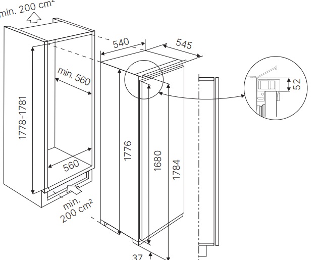 картинка Морозильная камера Kuppersbusch FG 8550.0I 