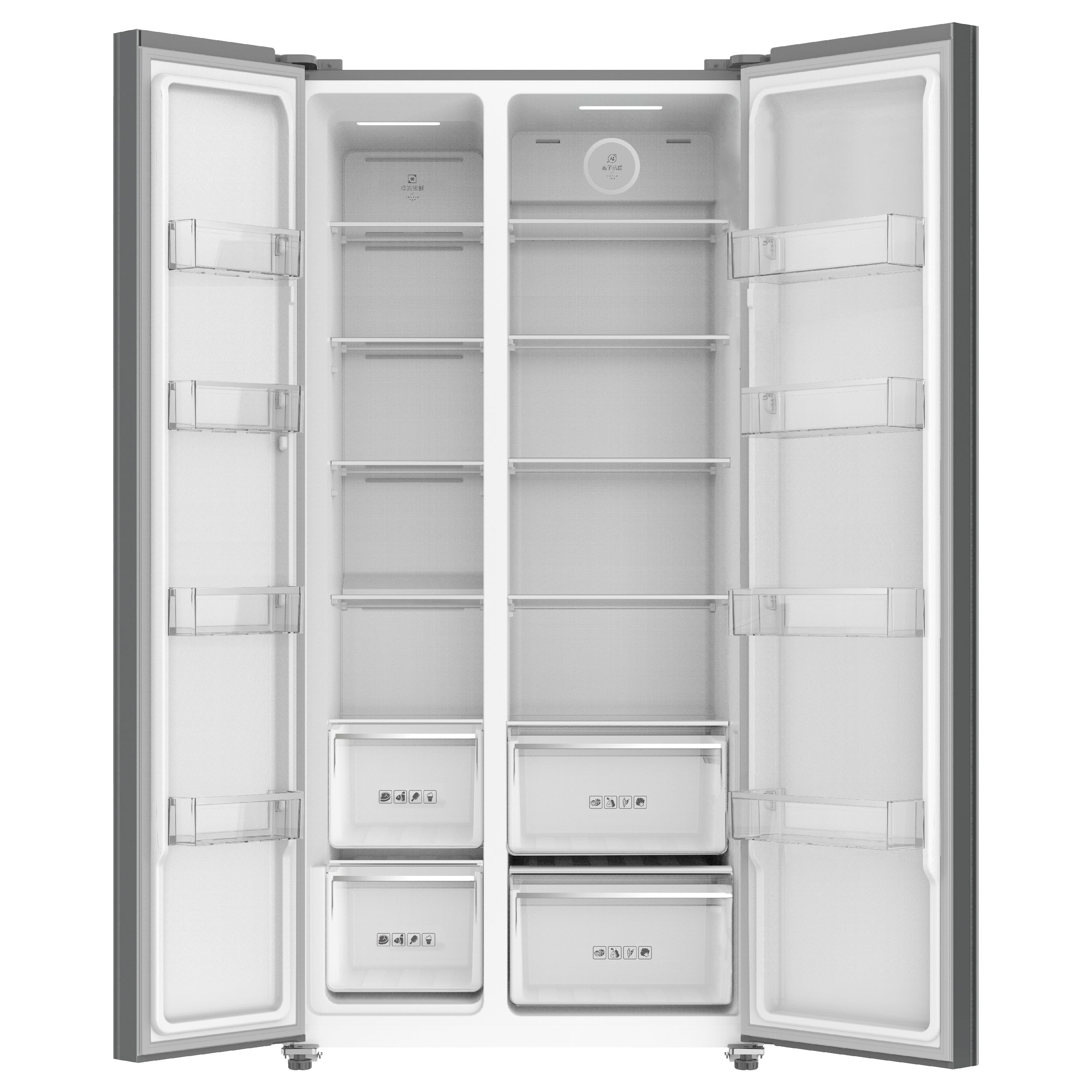 картинка Отдельностоящий холодильник Korting KNFS 94099 XN 