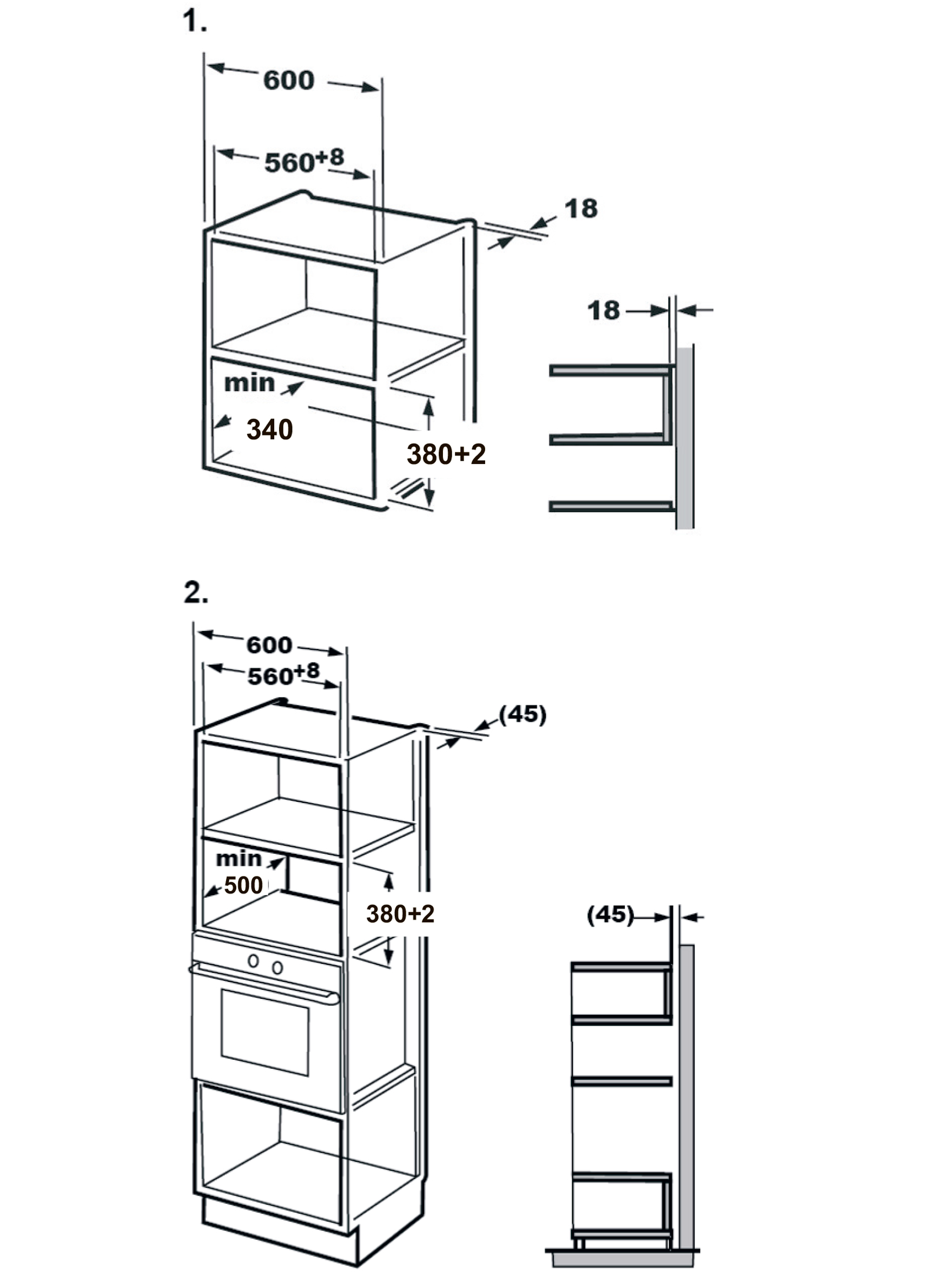 картинка Микроволновая печь Monsher  MMH 201 B 