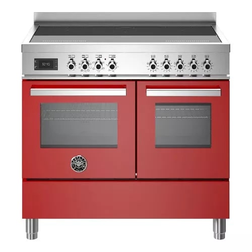 картинка Комбинированная кухонная плита Bertazzoni PRO105I2EROT красная 