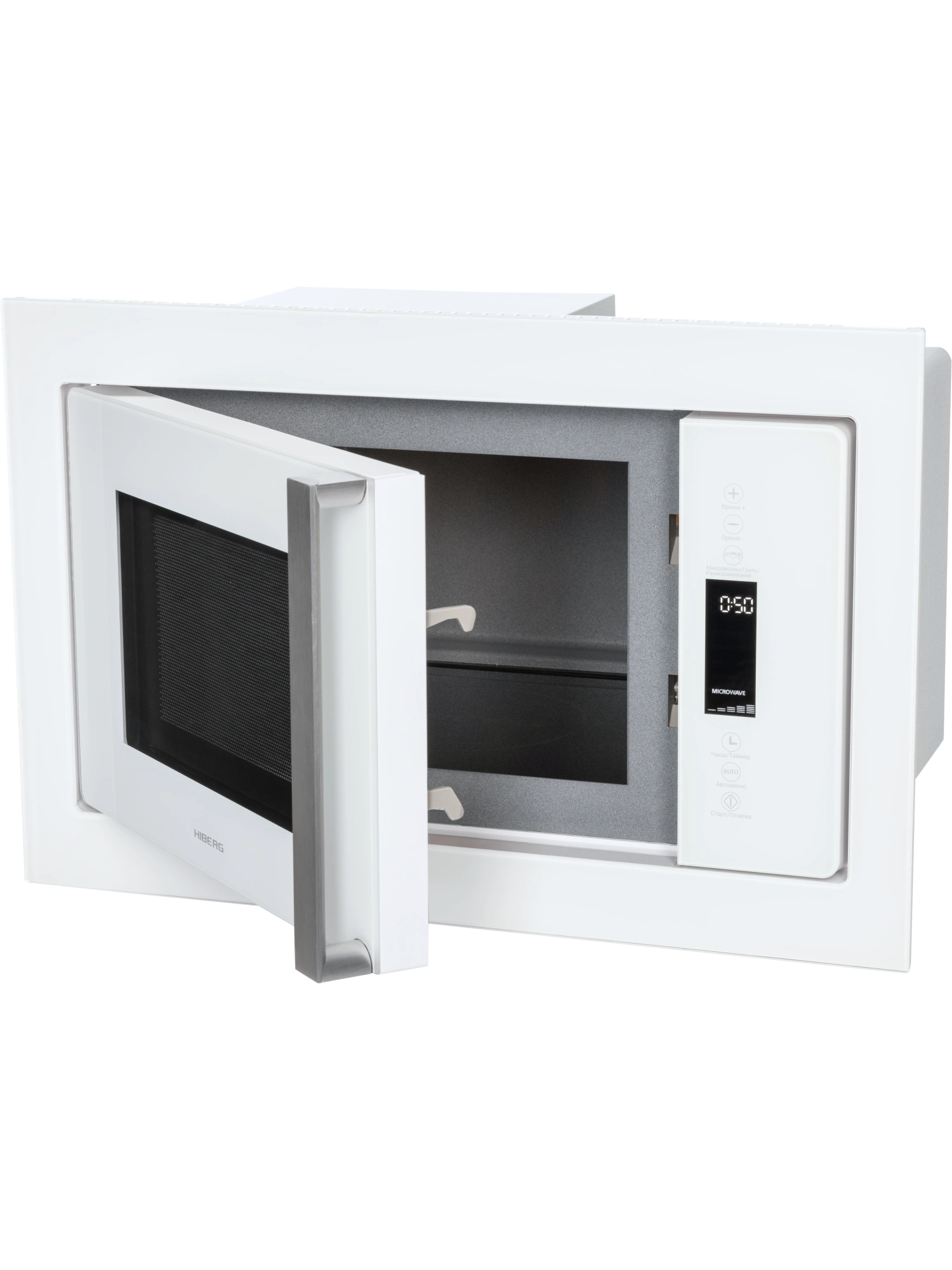 картинка Встраиваемая микроволновая печь HIBERG i-VM 8505 W 