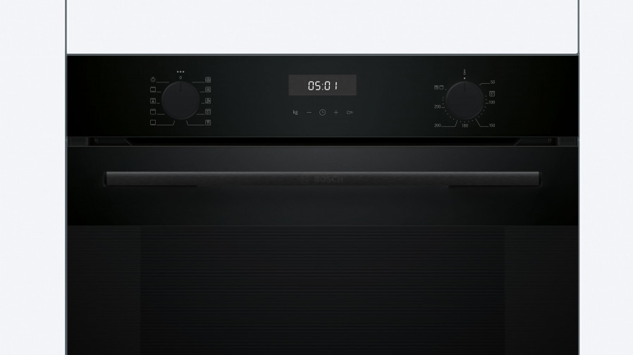картинка Электрический духовой шкаф Bosch HJA737BA0 черный  