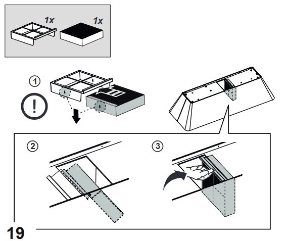 картинка Фильтр угольный Elica KIT0176157 