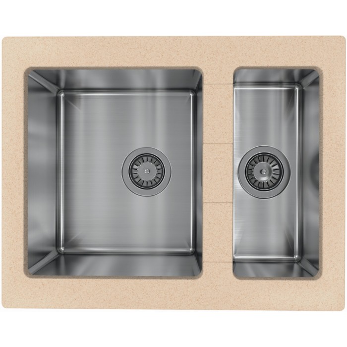 картинка Мойка для кухни Florentina КОМБИ-640К  