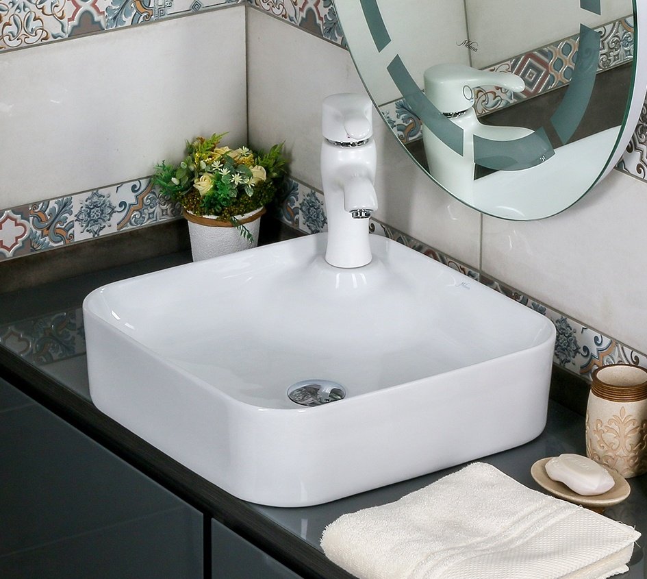 картинка Раковина Melana MLN-78112, белый 