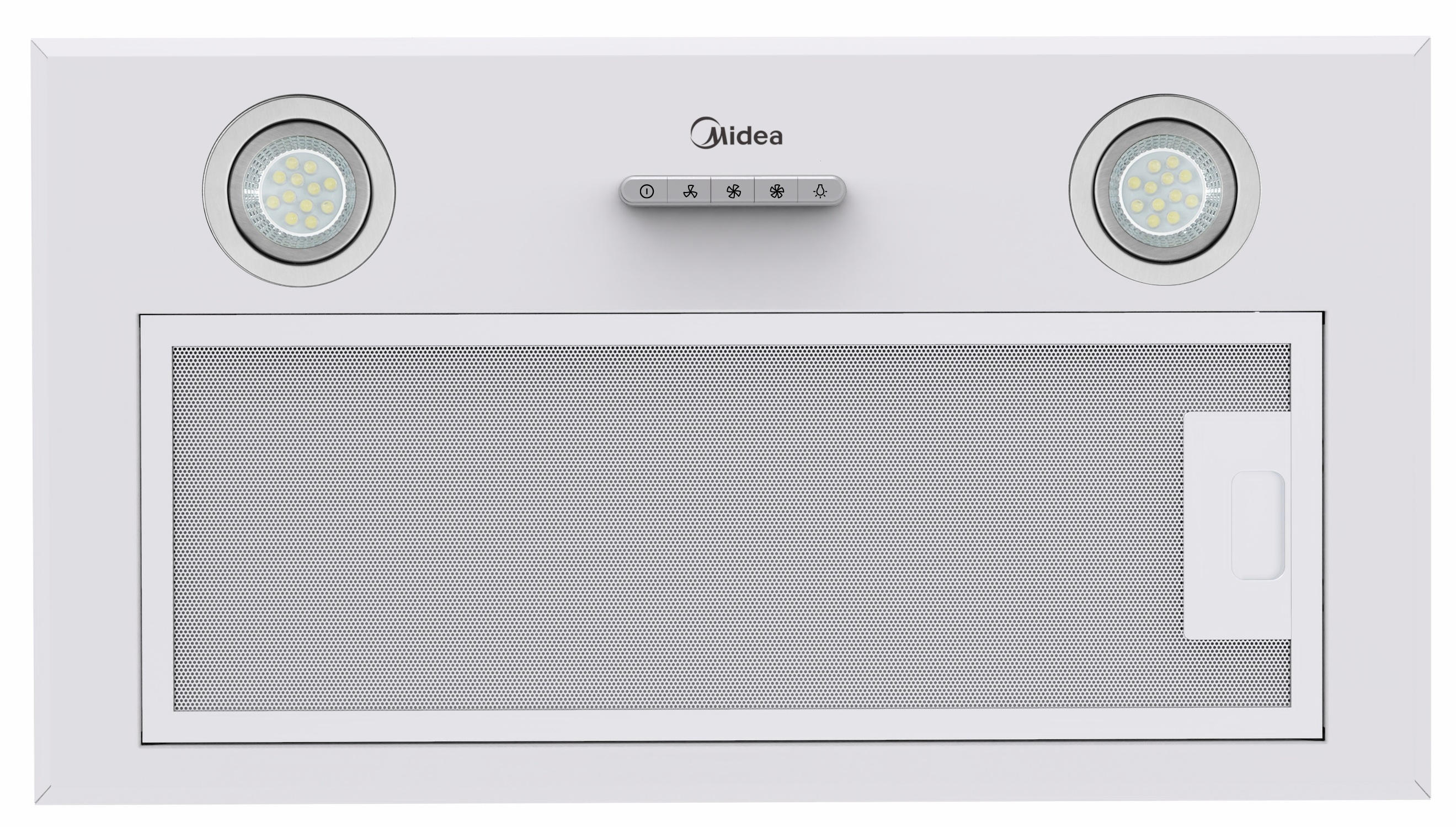 картинка Кухонная вытяжка полновстраиваемая Midea MH60I370W белая 