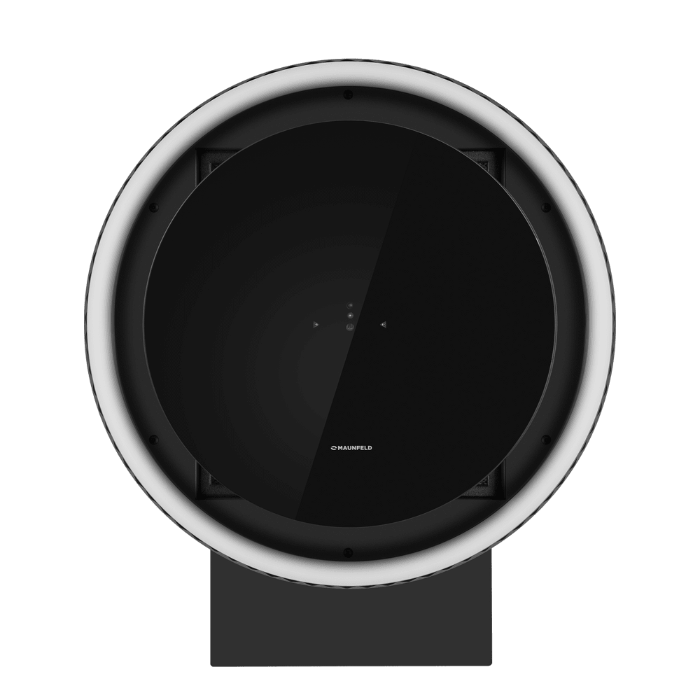 картинка Кухонная вытяжка Maunfeld EDELWEISS 39 WALL черная 