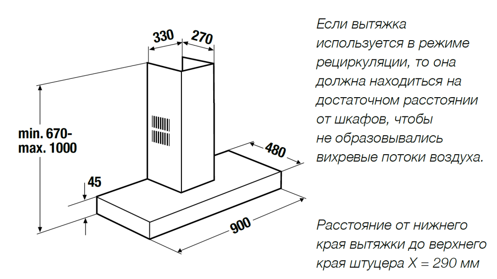 картинка Кухонная вытяжка Kuppersbusch DW 9500.0 S1 STAINLESS STEEL 
