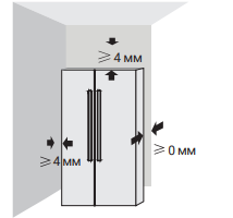 картинка Полувстраиваемый холодильник Hiberg  i-RFQ 705G W 