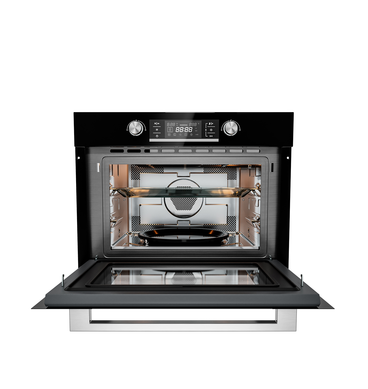 картинка Электрический духовой шкаф с функцией СВЧ Millen MEOM 045 BL 