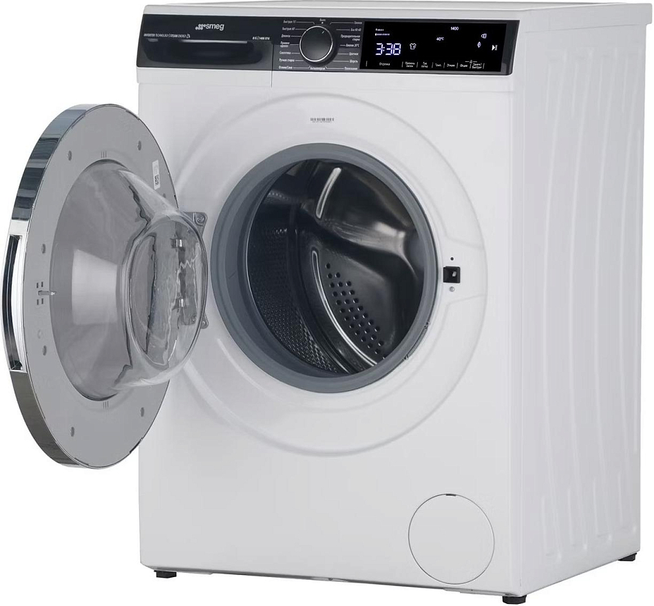 картинка Стиральная машина с паром Smeg WM3T84RU4 