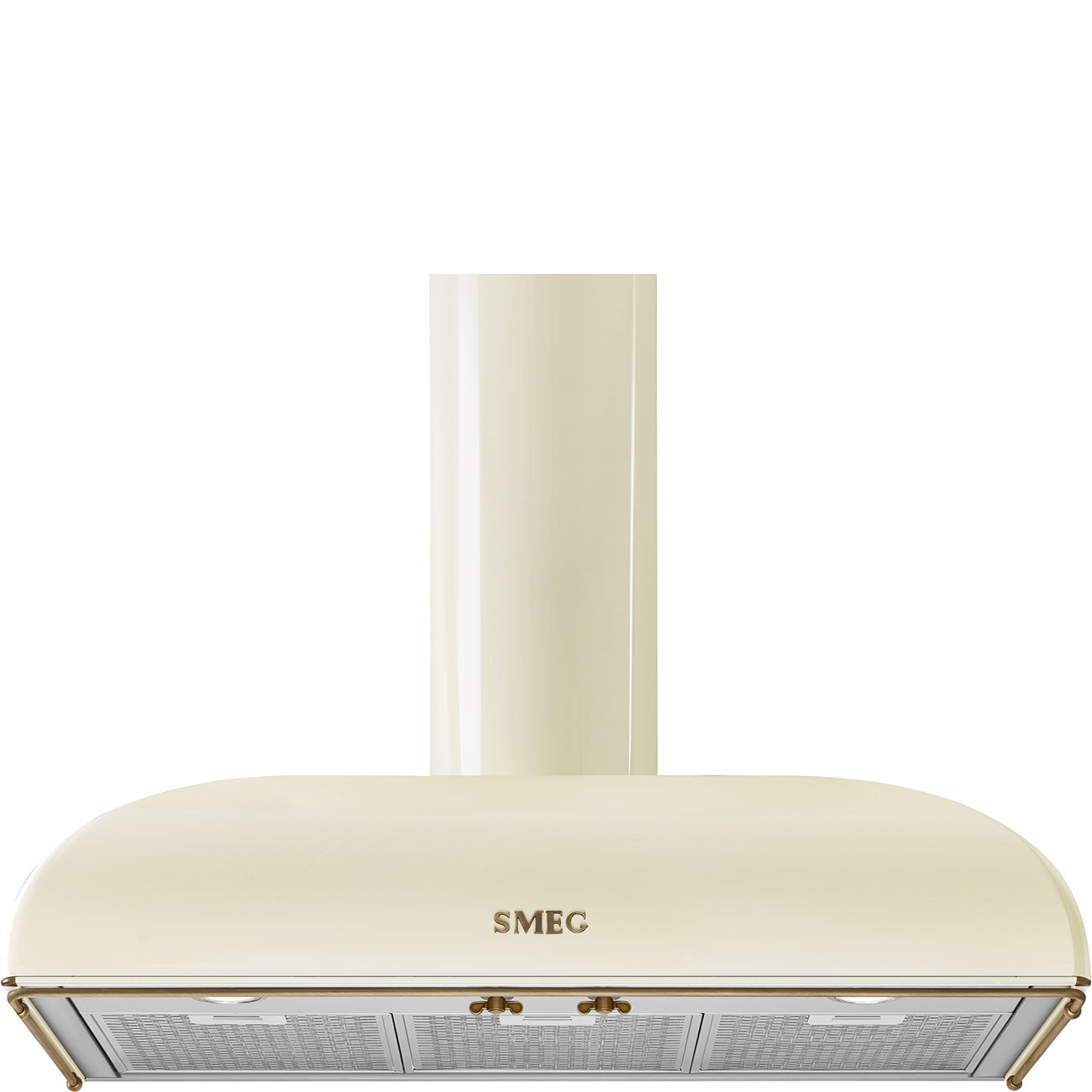 картинка Кухонная вытяжка Smeg KS89POE кремовый 