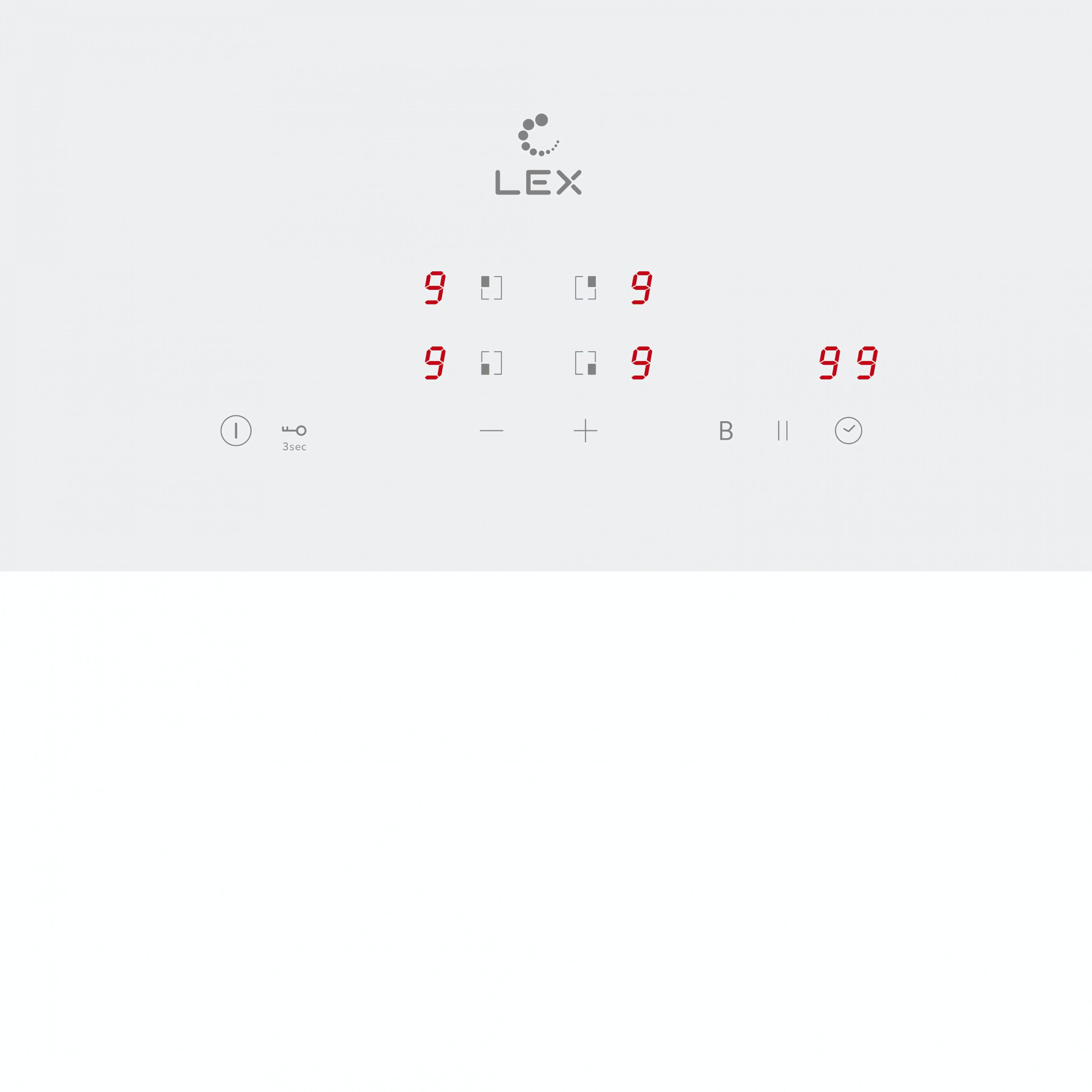 картинка Варочная панель Lex EVI 640A WH 