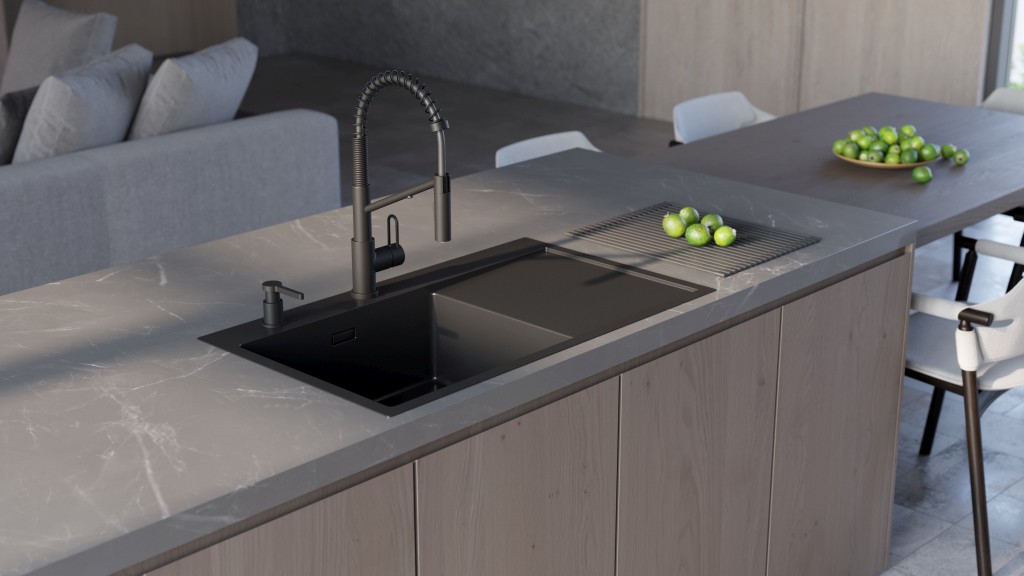 картинка Мойка Omoikiri AKISAME 86-GB-L SIDE 