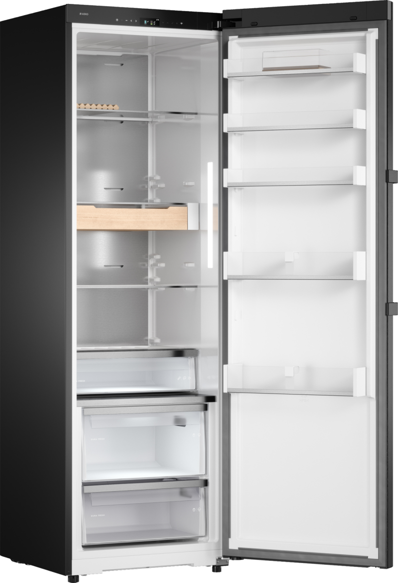 картинка Полувстраиваемый холодильник Asko RFR586KNCB1 черный 