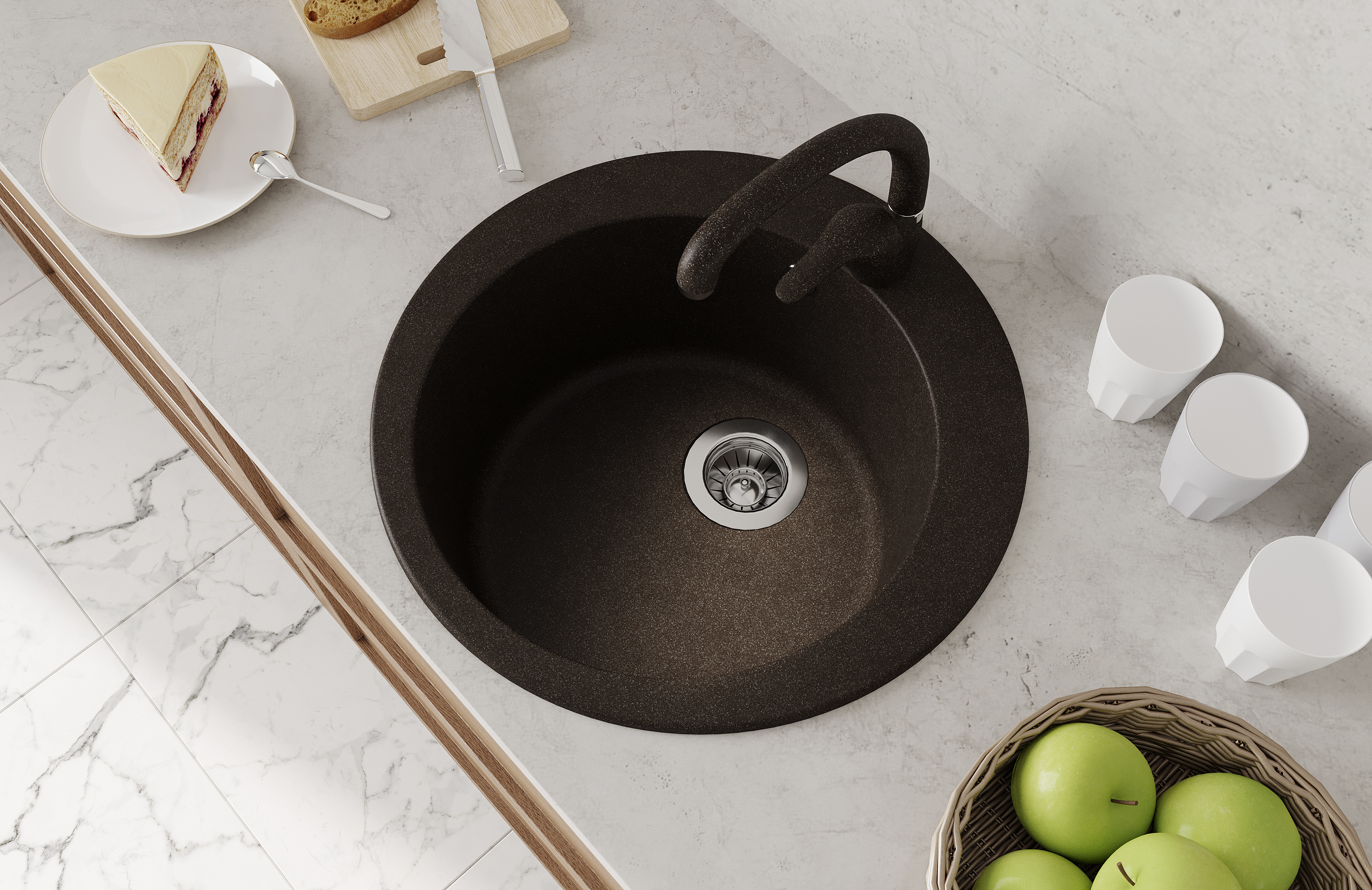 картинка Мойка для кухни Dr. Gans ГАЛА-510 