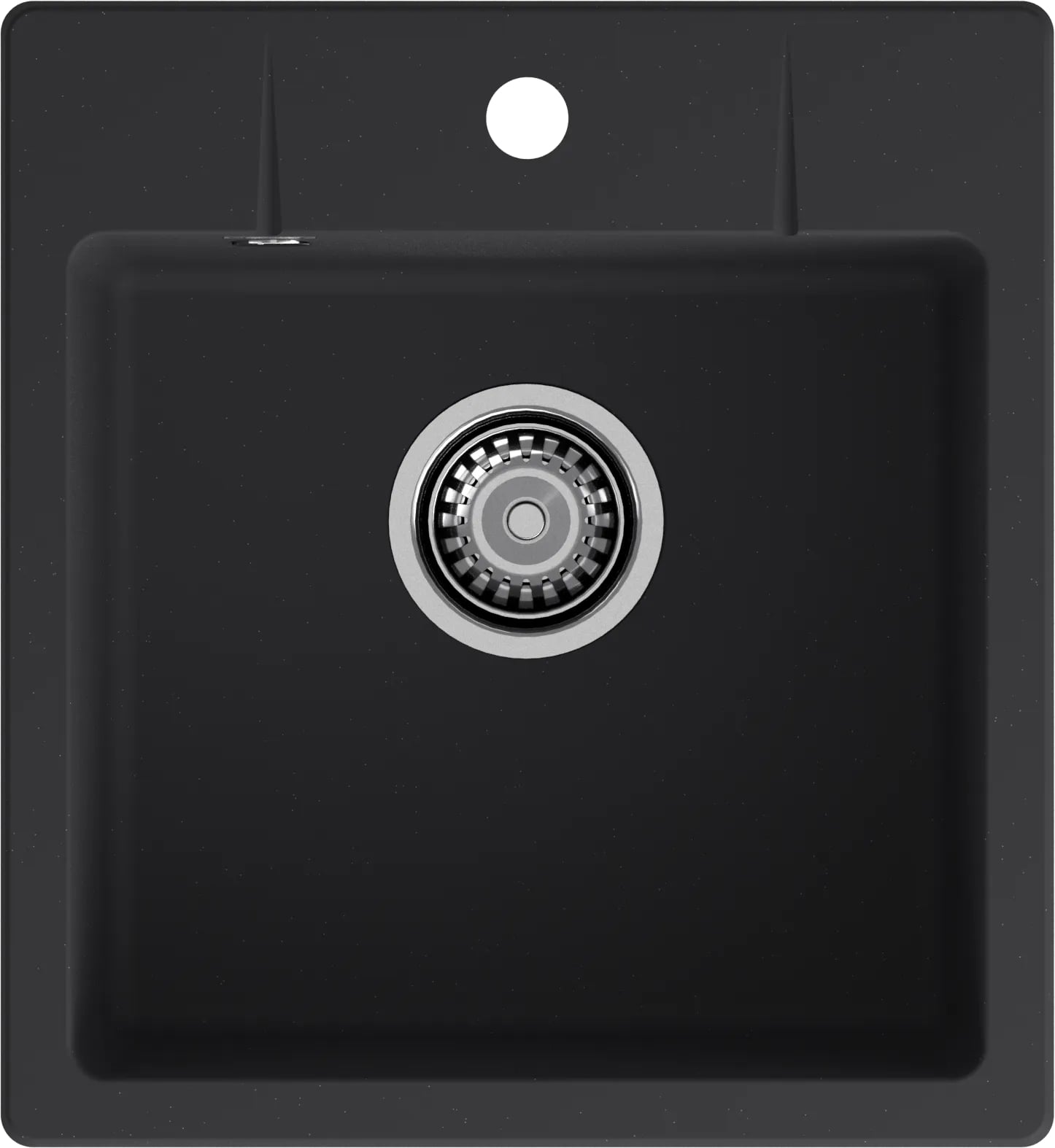 картинка Кухонная мойка Granfest GF-URBAN 245 черный 