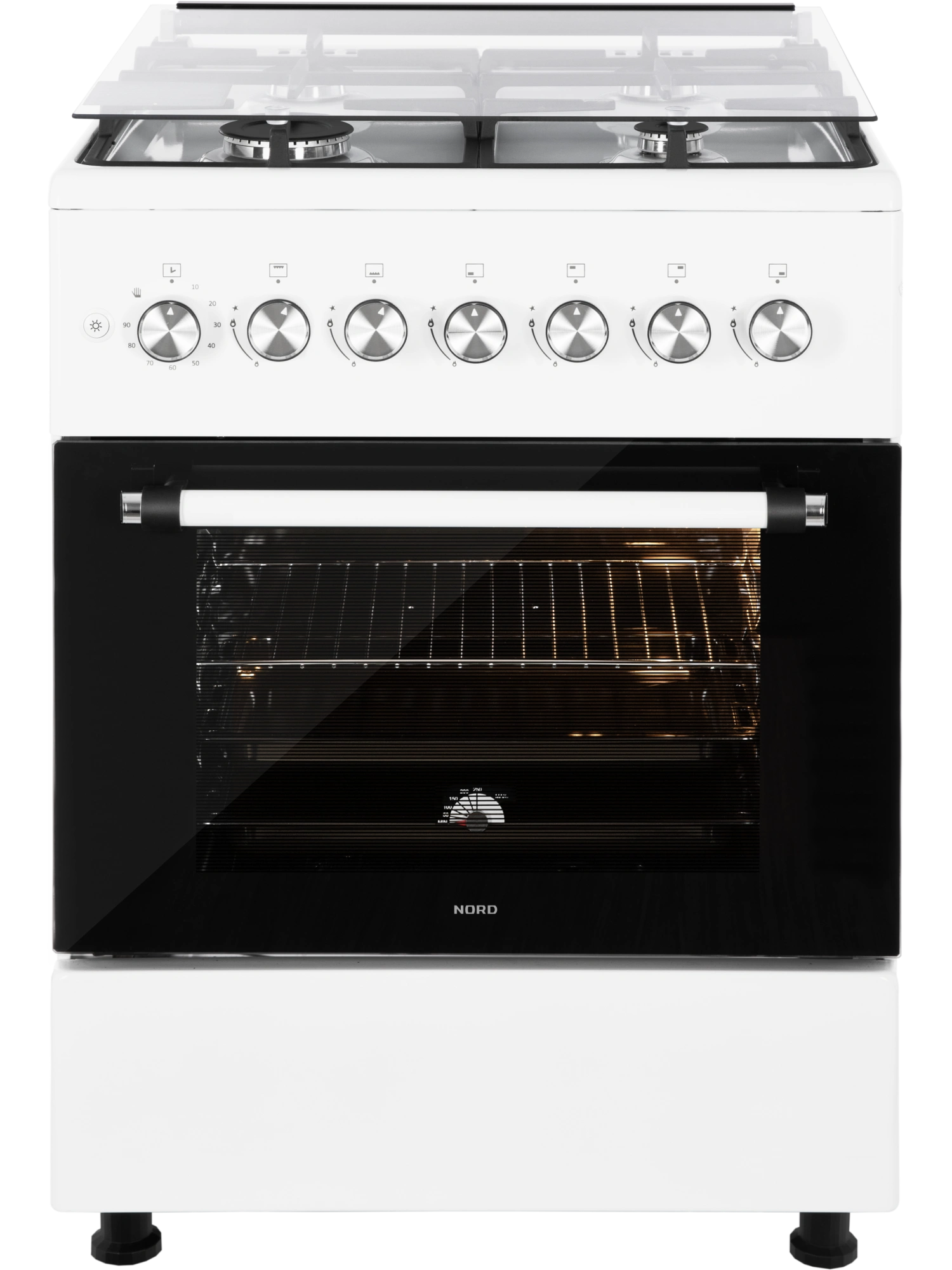 картинка Газовая кухонная плита Nord GG 6064 W 